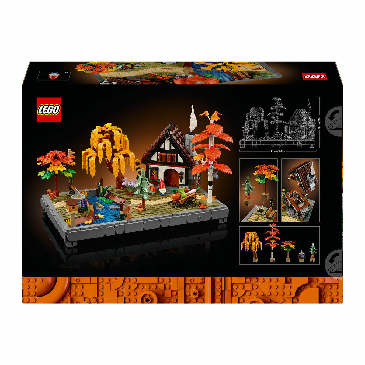 LEGO Icons Autumn Cottage Garden - Model 11372 (18+ Years) image 6