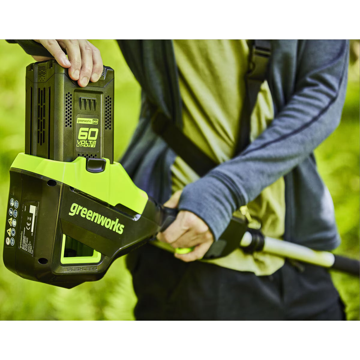 Greenworks 60V 25Cm Poletrimmer (Tool Only)