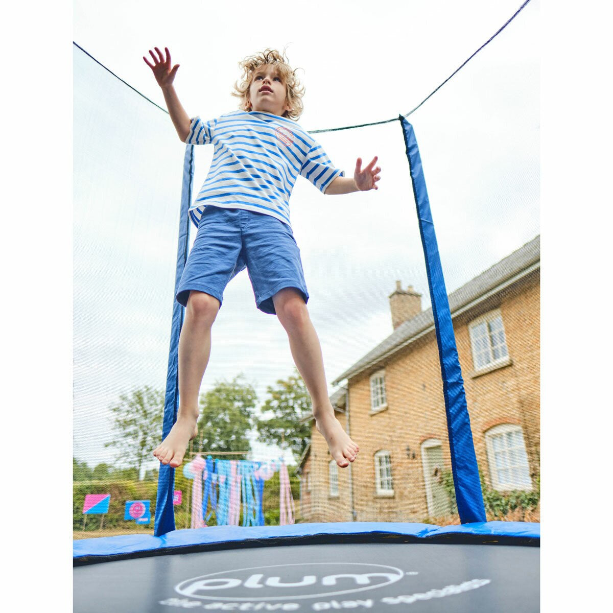 Plum 6Ft Springsafe Trampoline in Blue