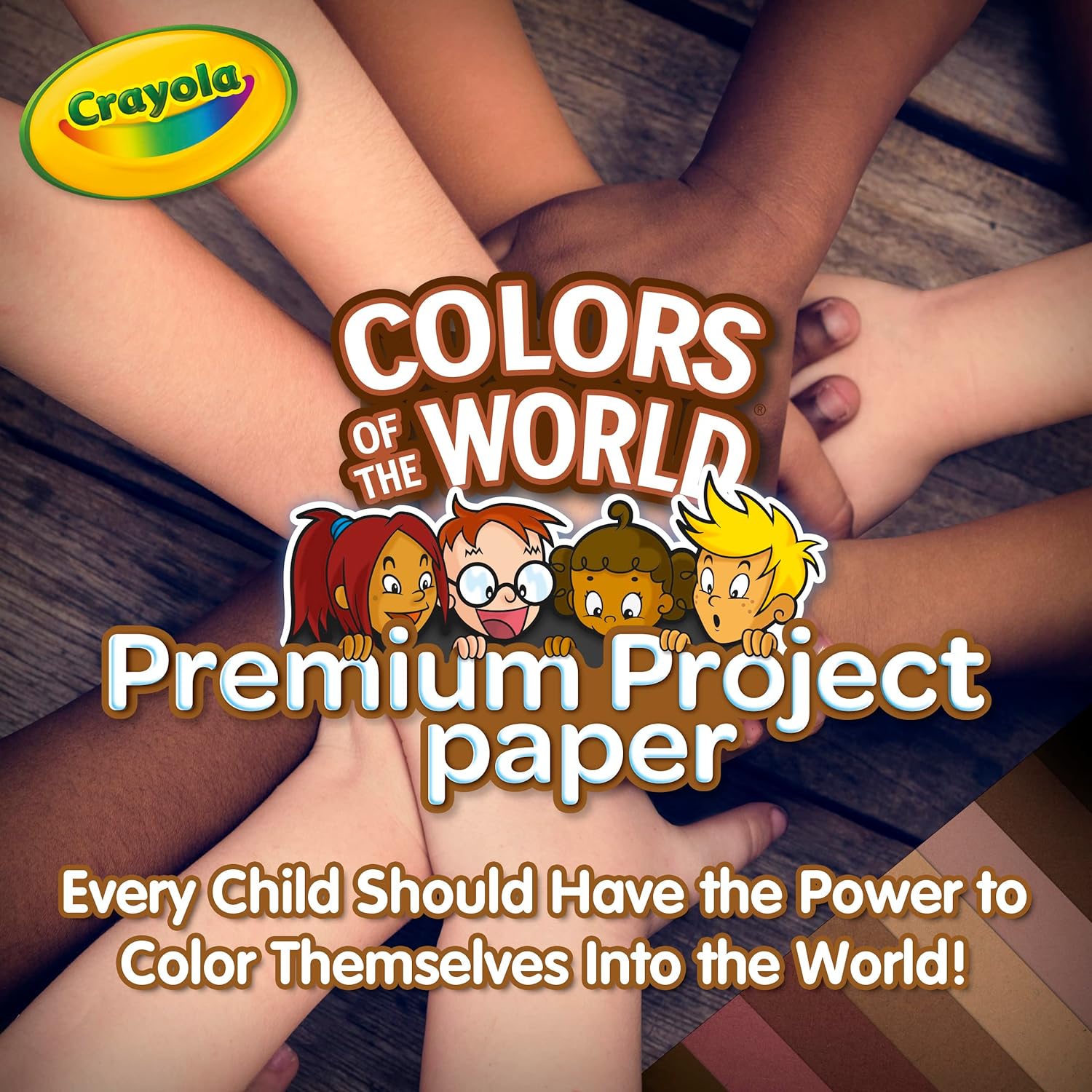 Crayola Colors of The World Construction Paper Premium Project image 1