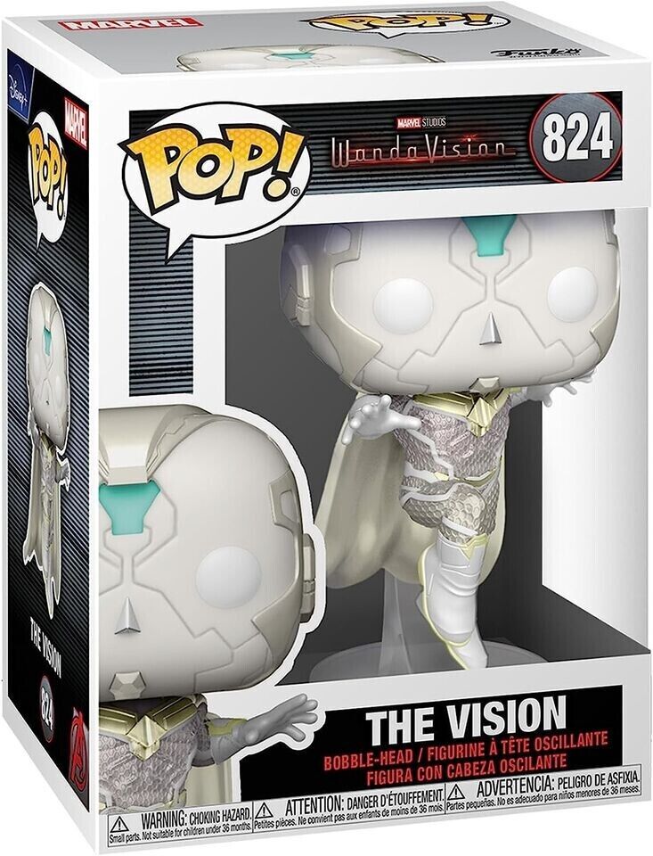 Funko Pop! Marvel: Wandavision - The Vision (Finale) Vinyl Figure #824 #54324 image 2