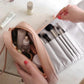 Stackers Wrap Around Makeup Bag | Brush Holders | Zipped Pockets | Travel Size | 2 Colours