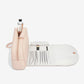 Stackers Wrap Around Makeup Bag | Brush Holders | Zipped Pockets | Travel Size | 2 Colours