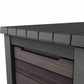Rosewood Signature Garden Storage Box | Keter | 575 Litre Brown