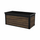 Rosewood Signature Garden Storage Box | Keter | 575 Litre Brown