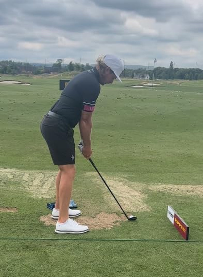 TRS Slider – Golf Swing Training Aid Inspired by Robert Rock. Improve Swing Path, Ball Striking, and Consistency with Instant Feedback Training