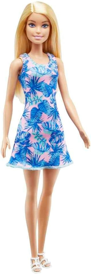 Poupée Barbie blonde convertible avec poupée violette