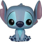 Funko Pop Disney : Lilo & Stitch - Figurine articulée Stitch assis n° 159