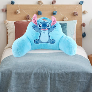 Disney Stitch Faux Fur Bed Rest - Plush Cushion