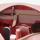 Stackers Heart Cosmetic Case | Faux Leather | Multi-Compartment | Mirror, Wrist Strap & Heart Keyring