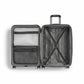 Samsonite Parallax 3-Piece Hardside Luggage Set | Polycarbonate | TSA Lock | Spinner Wheels | Black & Green