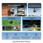 Eufy S4 4K Bullet & PTZ Security Camera Add-On 2-Pack | 16MP | 360° Coverage | PoE | White & Black