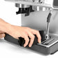 Krups XP801TG0 Precision Steam & Pump Espresso Coffee Machine with Grinder in Black & Stainless Steel
