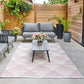 Concept Looms Jazz Blue Indoor Outdoor Rug,