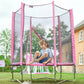 Plum 6Ft Springsafe Trampoline in Blue or Pink