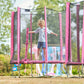 Plum 6Ft Springsafe Trampoline in Blue or Pink