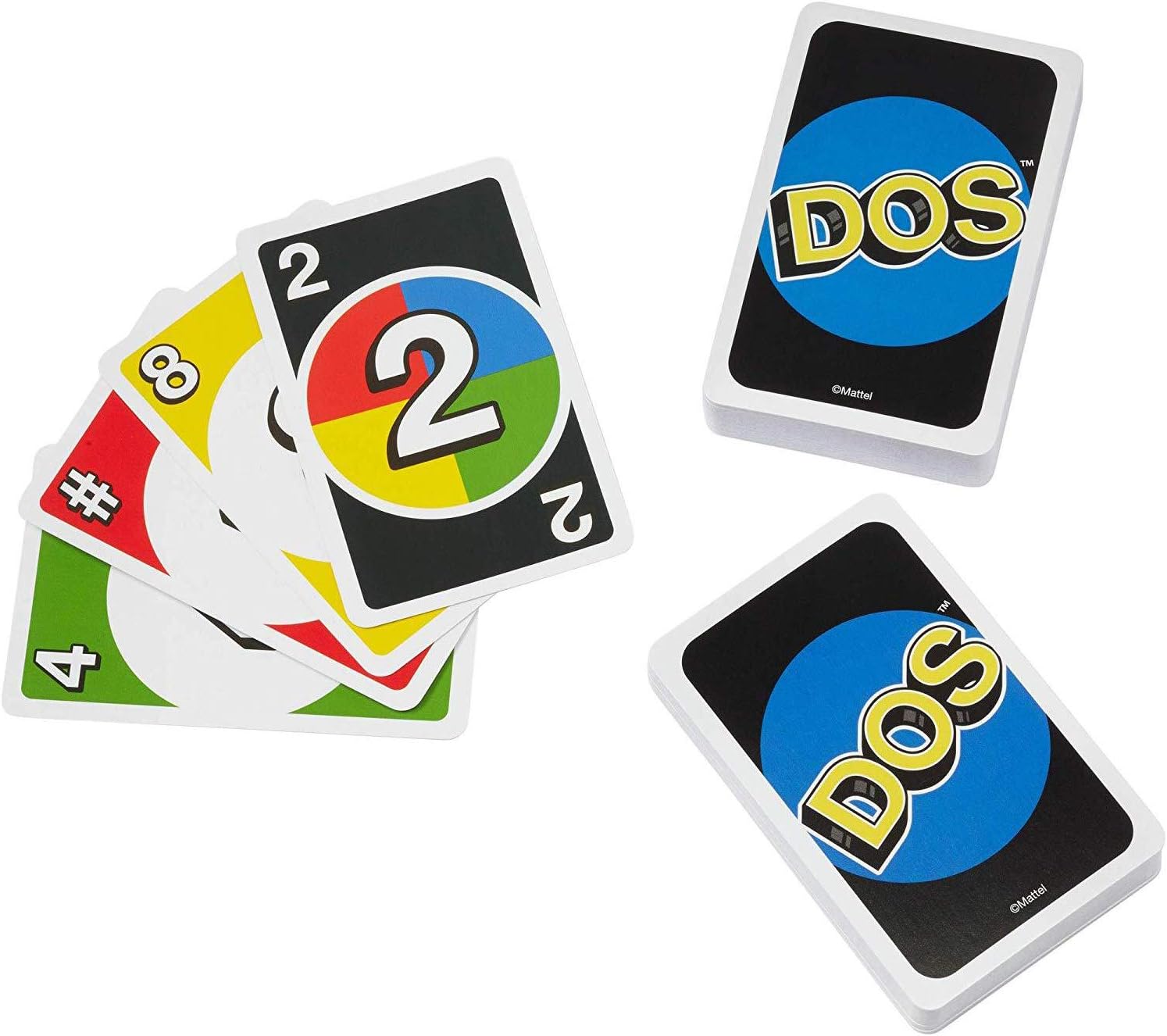 DOS Card Game From the Makers of UNO for 2-4 Players image 4