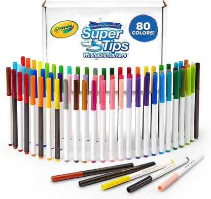 Crayola Washable Markers 80 Unique Colours image 0