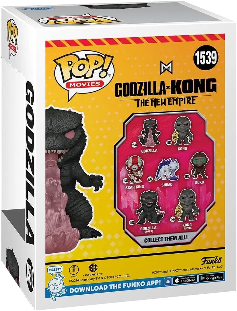 Funko POP! Movies: Godzilla X Kong: The New Empire Godzilla with Heat-Ray image 5