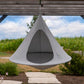 Vivere Double Cacoon Hanging Chair – 2-Person Hammock Pod Indoor & Outdoor image 1