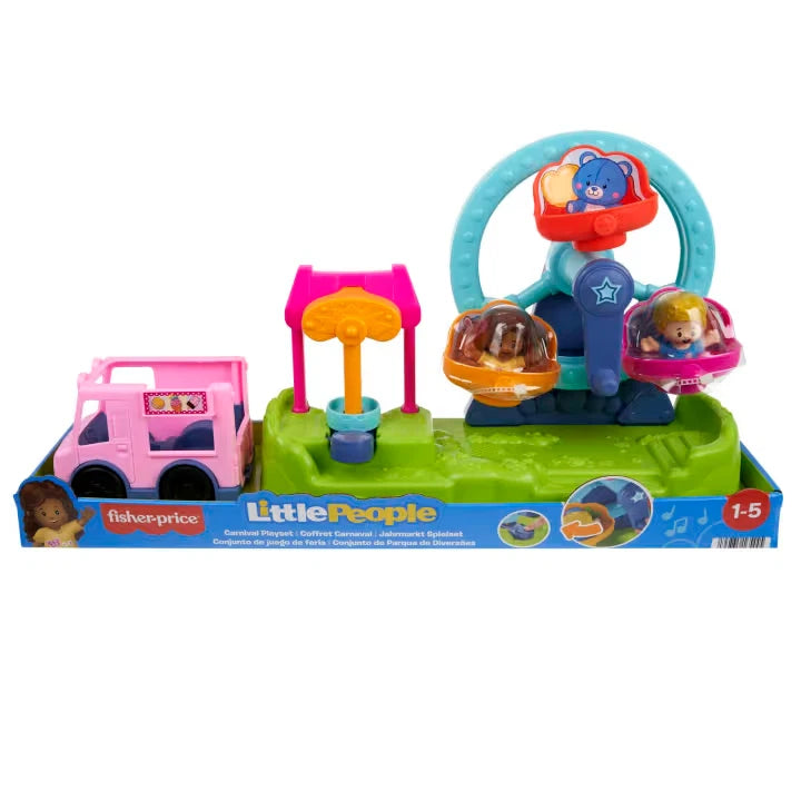 Little People Carnival Playset With Ferris Wheel & Figures image 5