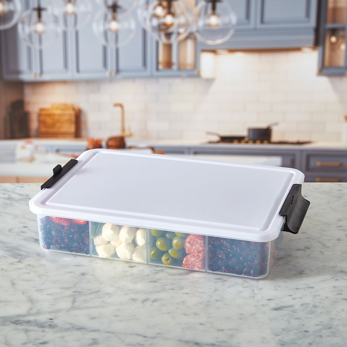 Sabatier Snacklebox with Cutting Board Lids, 2 Pack image 4