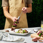 Henckels 8-Piece BBQ Grill Set | Stainless Steel Skewers, Basket & Grill Topper | Dishwasher Safe