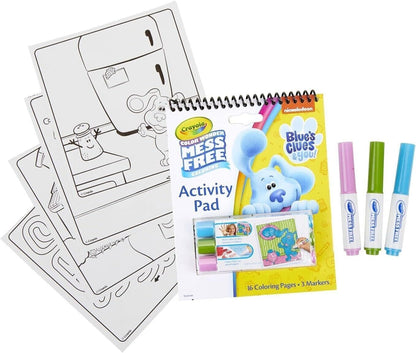 Crayola Color Wonder Blue's Clues Mess Free Colouring Book image 0
