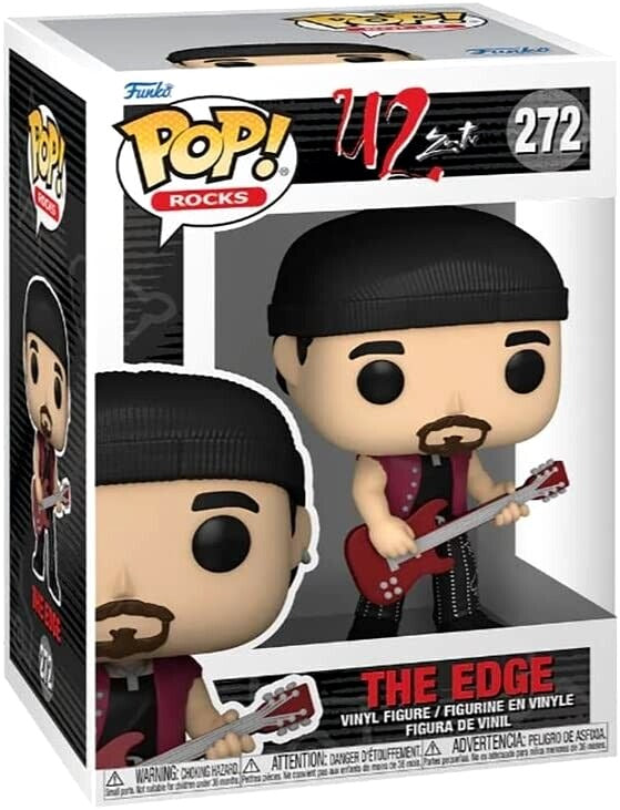 Funko Pop! Rocks: U2; ZooTV - The Edge #272 image 2