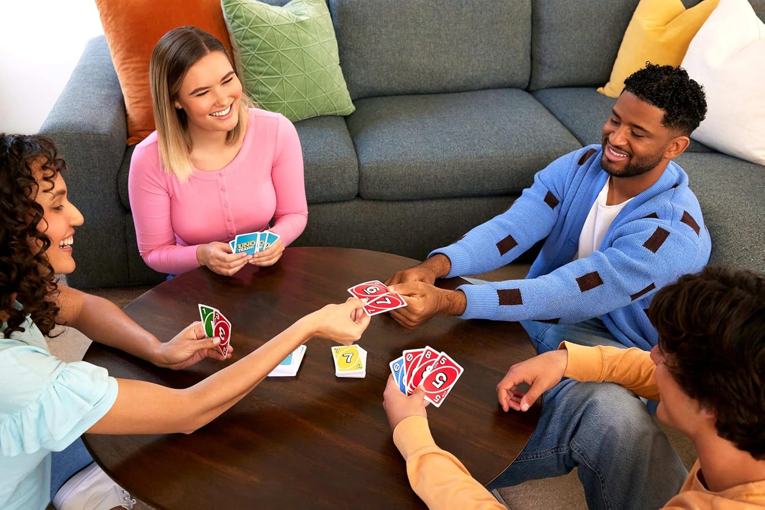 UNO Teams Card Game for Family Nights image 1