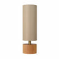 Adesso Brayden Table Lamp | Rubberwood Base | Beige Fabric Shade | E27 | H68.6cm | Natural
