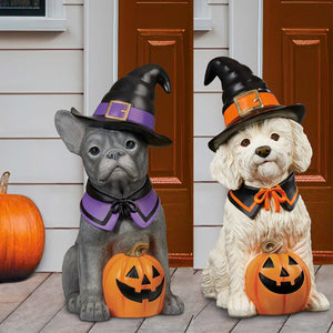 Halloween Dog Greeter Decoration | Doodle or Frenchie
