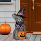 Halloween Dog Greeter Decoration | Doodle or Frenchie