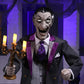Animated Halloween Butler | 1.83 m | LED Eyes, Sound & Moving Parts