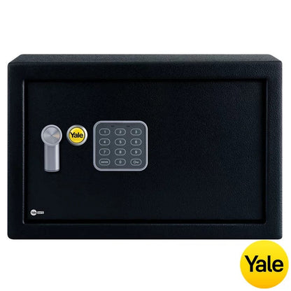 Yale YSV/250/DB1 16.3L Medium Digital Safe | Electronic Keypad | 16mm Bolts | 2yr Guarantee | Black