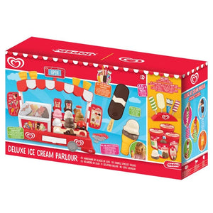 Casdon Walls Deluxe Ice Cream Parlour Playset | Role Play | Scoop, Stack & Serve | No Batteries