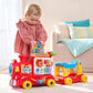 VTech 4-in-1 Alphabet Express | Ride-On, Walker & Pull Cart | 7 Learning Blocks | 80+ Songs