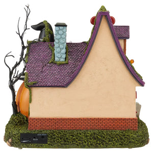 Disney Animated Halloween Haunted House | 34.5cm | Lights, Motion & Music | 6hr Timer | Indoor