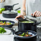 GreenPan Essence 9-Piece Cookware Set | PFAS-Free Ceramic Non-Stick | Induction Ready | Thermolon