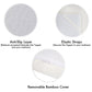 Panda Memory Foam Bamboo Mattress Topper | 5cm | Hypoallergenic | Temperature Regulating | 5 Sizes
