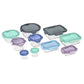 Ello Colour Lock Food Storage Set, 20 Piece