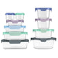 Ello Colour Lock Food Storage Set, 20 Piece
