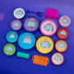 Play-Doh 12-Can Mega Pack | Sand & Slime Styles | Resealable Cans | Accessories Included