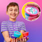 Play-Doh 12-Can Mega Pack | Sand & Slime Styles | Resealable Cans | Accessories Included