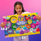 Play-Doh 12-Can Mega Pack | Sand & Slime Styles | Resealable Cans | Accessories Included