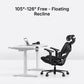 Anda Seat X-Air Pro Mesh Gaming Chair | All-Mesh | C-Shaped Lumbar | 5D Armrests | 180kg | Grey