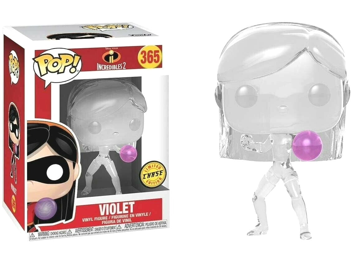 Funko POP! Chase Disney the Incredibles 2 Violet Chase Rare image 0