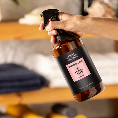 Antiga 1860 Home Textile & Room Spray, 1L - Velvet Orchid & Musk & Sandalwood & Bergamot