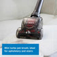 Bosch Series 6 BGL6POWGB Bagged Cylinder Vacuum Cleaner | 850W | 4L | HEPA Filter | Remote Power Control | Red & Black