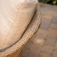 Kettler Avora 4-Seat Outdoor Lounge Set | 2 Armchairs + Sofa + Coffee Table | RainSafe Cushions | Cream
